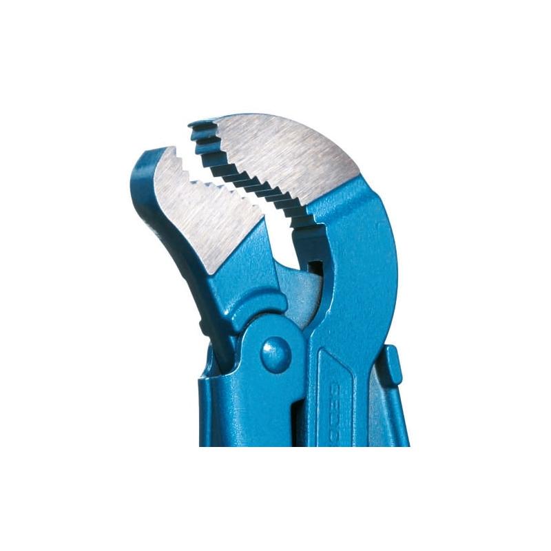 Gedore 4500220 Pipe Wrench ECK-SCHWEDE-Snap 1.1/2 Inch