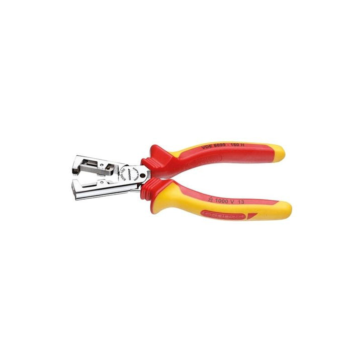 Gedore 1552082 VDE Stripping Pliers STRIP-FIX With VDE Insulating Sleeves 160 mm