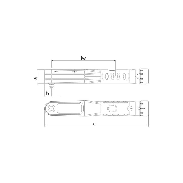 Gedore 1957694 Torque wrench DREMOMETER MINI 1/4" 2.5-12 Nm