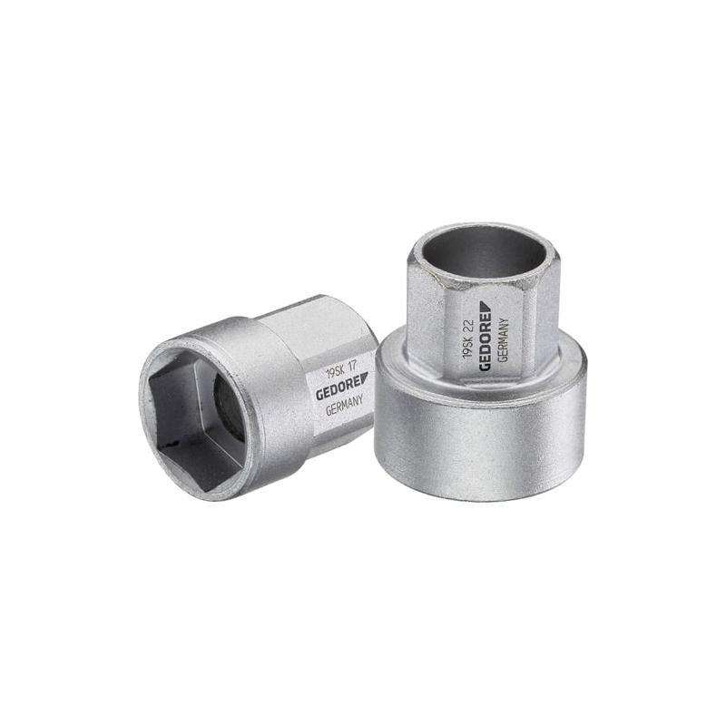 Gedore 2225913 Socket 1/2 Inch Short 17 mm
