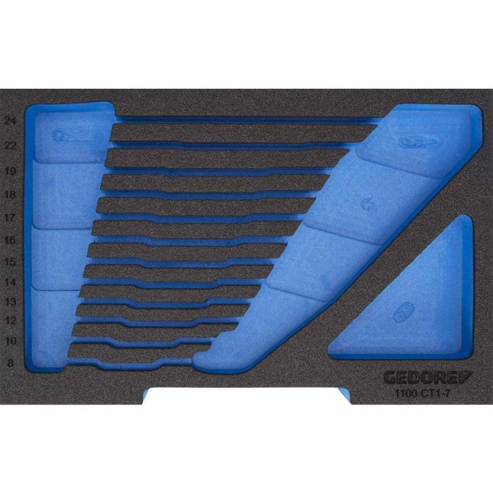 Gedore 2927276 Foam insert 2/2 L-BOXX 136, empty