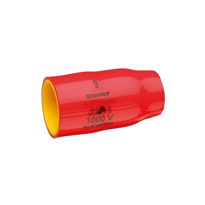 Gedore 2946521 VDE Socket 3/8 Inch 22 mm