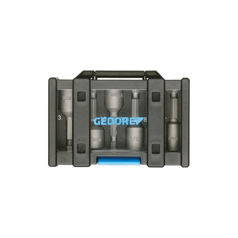 Gedore 2993244 Bit Box Nut Setter 6 pieces