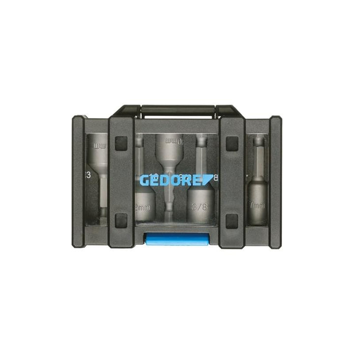 Gedore 2993244 Bit Box Nut Setter 6 pieces