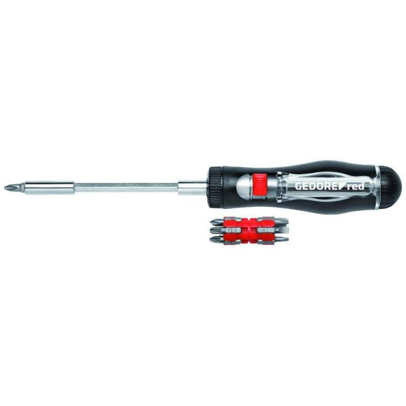 Gedore R38920000 Ratchet screwdr. 1/4" Drive telesc.shaft 13in1