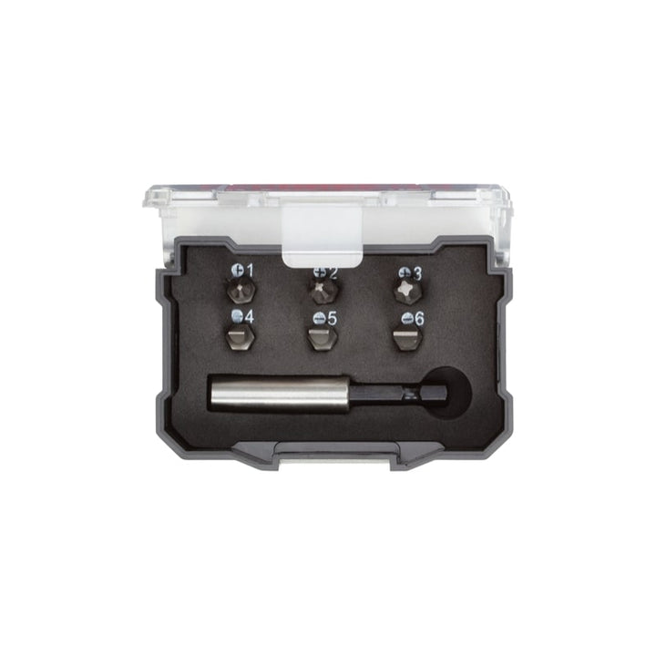 Gedore R33005007 Bit Box 1/4 PH+SL+Bit Holder Magn. 7Pcs