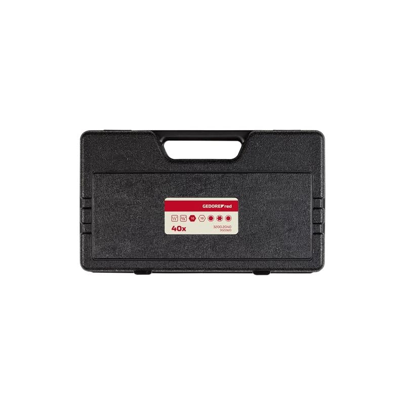 Gedore R35003040 Bit set 10mm TX+XZN+hex. 40pcs