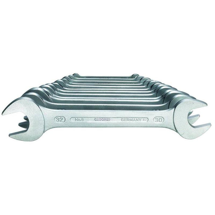 Gedore 6078350 Double Open Ended Spanner Set 12 Pcs 6-34 mm