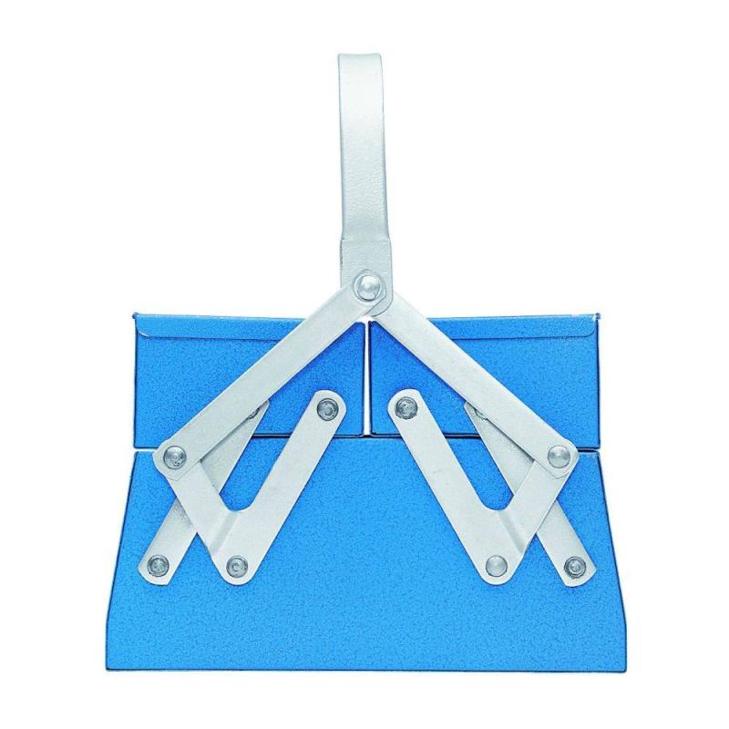 Gedore 6608250 Tool Box, Empty, 3 Compartments, 160x420x225 mm