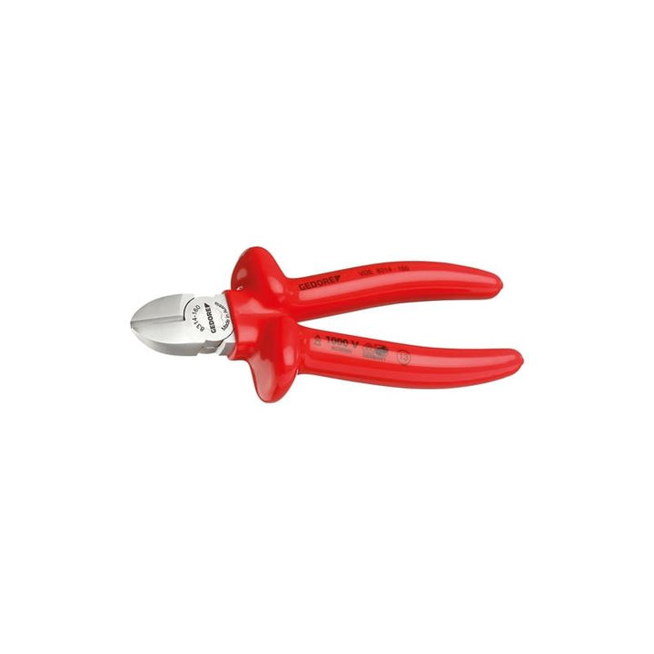 Gedore 6743540  VDE Side Cutter With VDE Dipped Insulation 140 mm