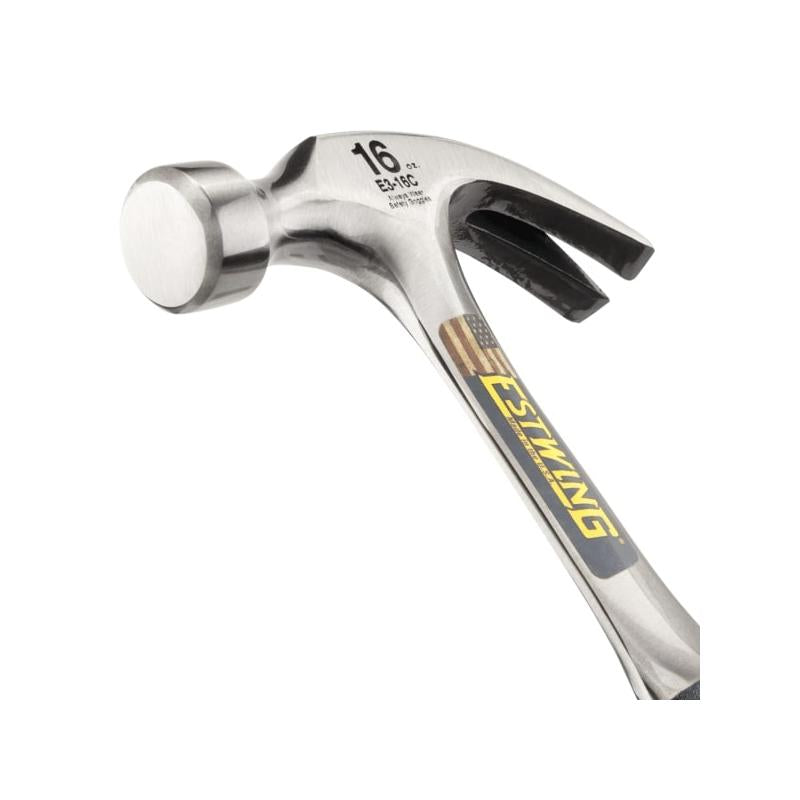 Estwing E3-16C 16 Oz Curve Claw Hammer W/ Shock Reduction Grip