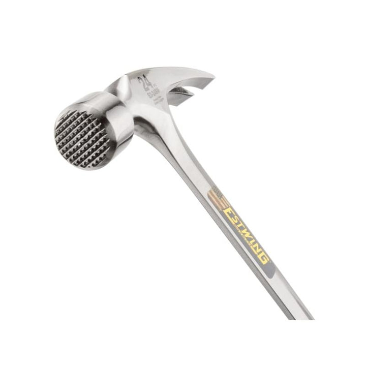 Estwing E3-28SM 28 Oz Framing Hammer W/ Milled Face, Blue Grip