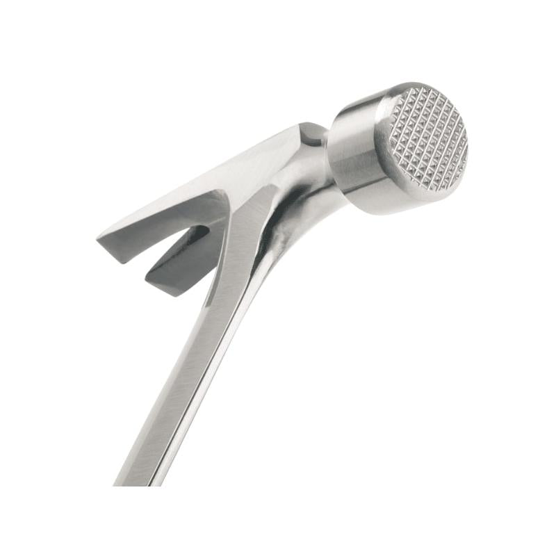 Estwing E3-22CMR 22 Oz Hammer W/ Curved Claw,Milled Face , Shock Reduction Blue Vinyl Grip