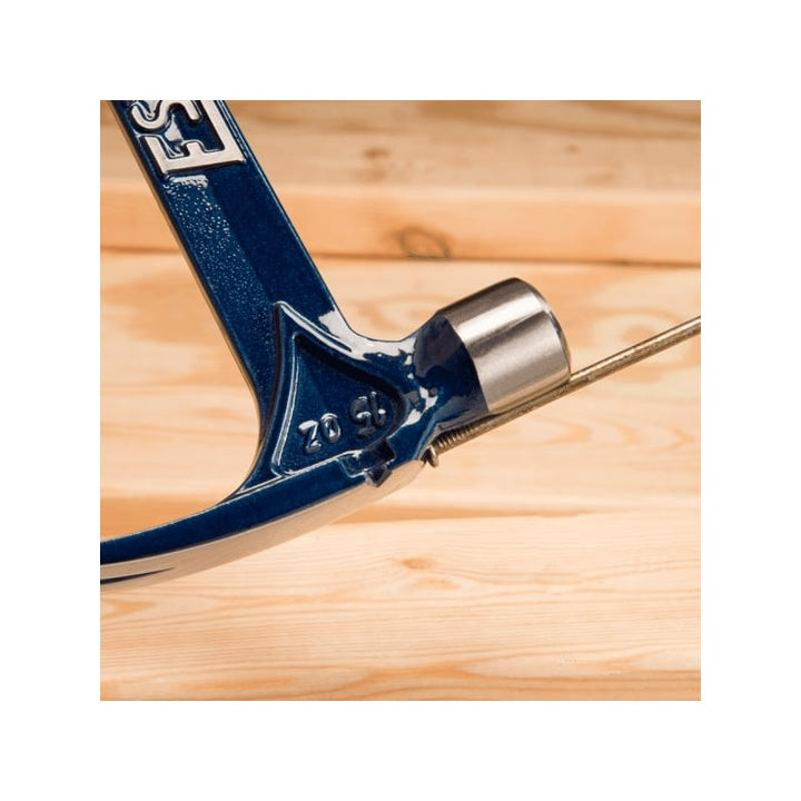Estwing E6-15SR 15 Oz Blue Vinyl Gripped Ultra Framing Hammer Short Handle