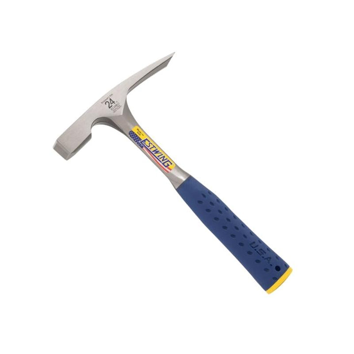 Estwing E3-20BLC 20 Oz Brick Layer W/ Blue Grip , Patented End Cap