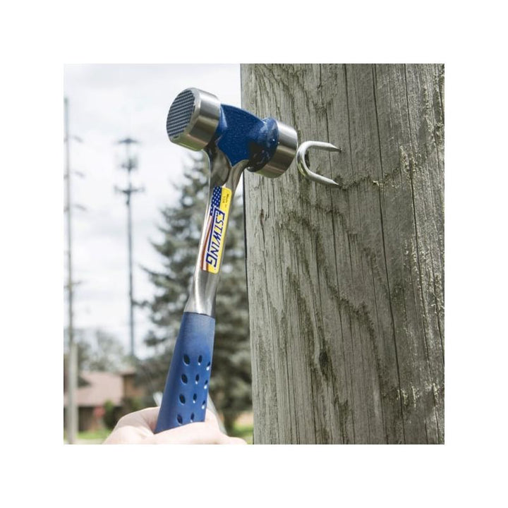 Estwing E3-40L 40 Oz Lineman's Hammer W/ Blue Nylon