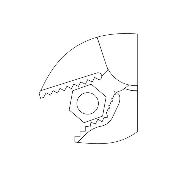 Gedore 6407270 Grip wrench 11"