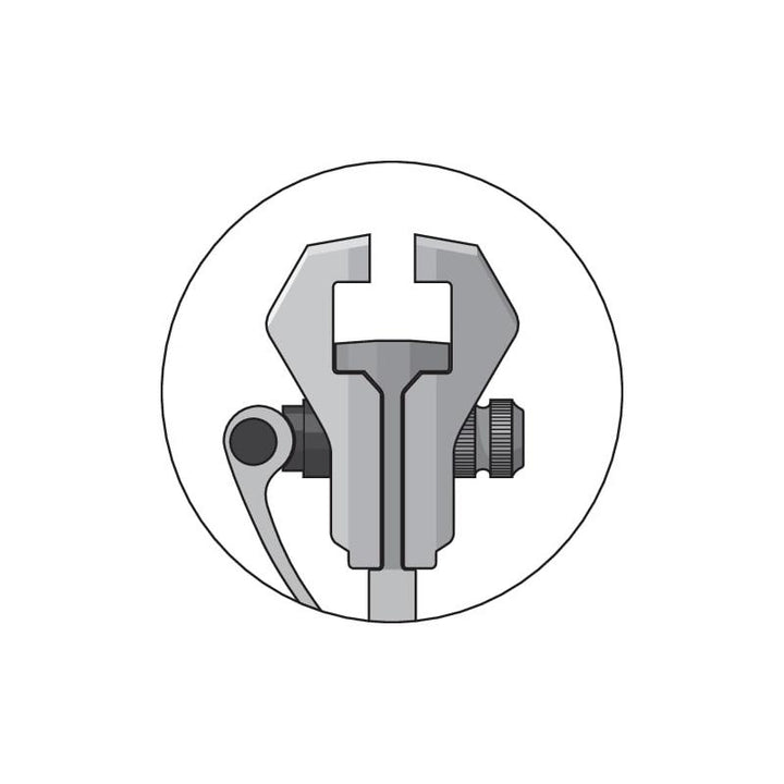 Gedore 1307703 Puller, 2-Arm Pattern 130x100 mm