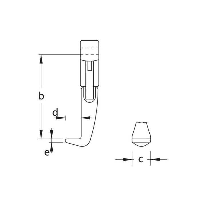 Gedore 1499386 Quick-release pulling leg 200 mm