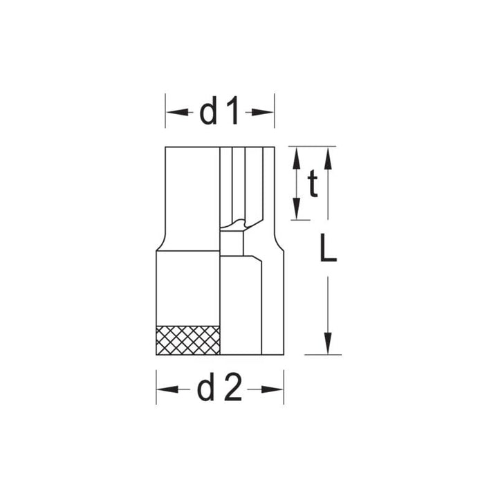 Gedore 6250860 Socket 3/8 Inch TORX® E11