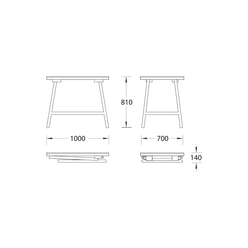 Gedore 6622910 Folding Workbench