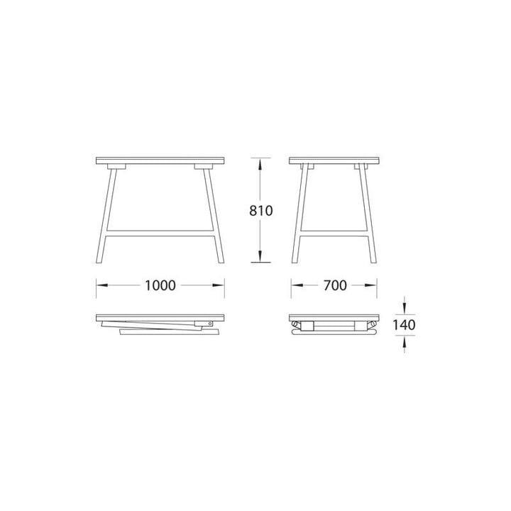 Gedore 6622910 Folding Workbench