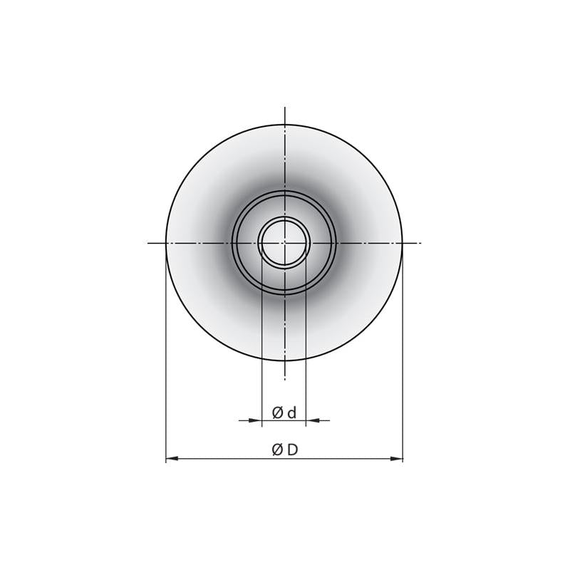 Gedore 1154680  230421 Cutting wheel 32×9,9×6,1 mm
