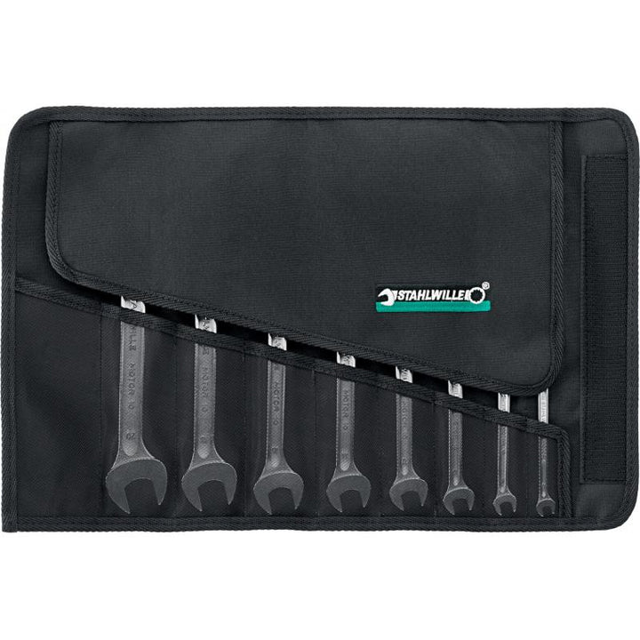 Stahlwille 96400305 10/8 Double Open Ended Wrench Set - Metric, 8 pcs
