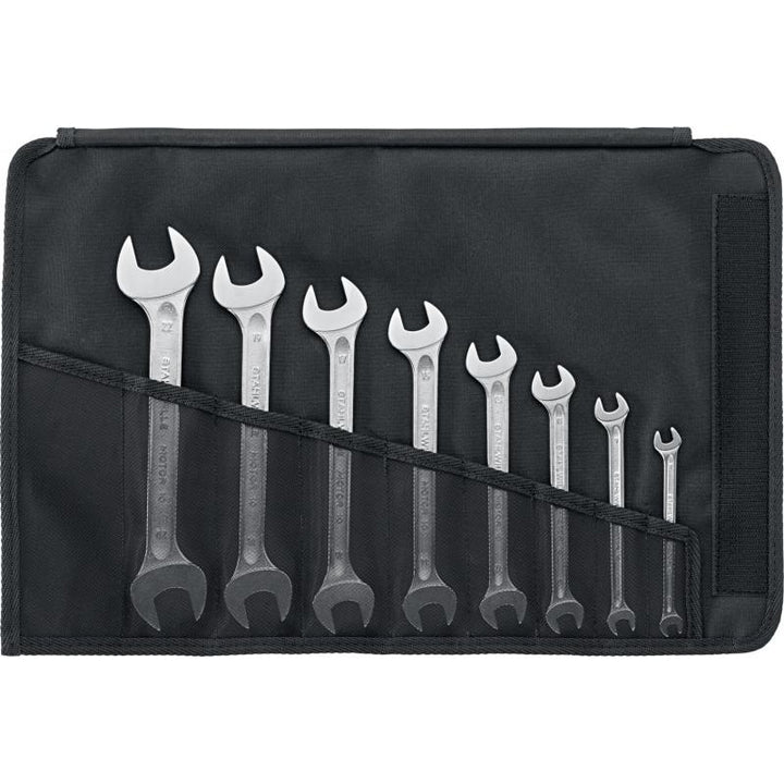 Stahlwille 96400305 10/8 Double Open Ended Wrench Set - Metric, 8 pcs