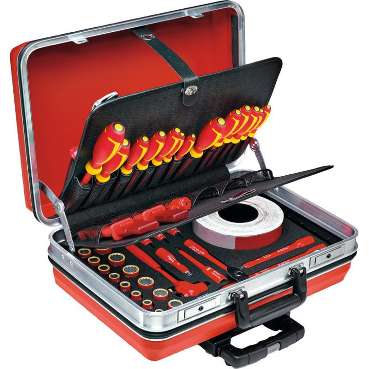 Stahlwille 96838193 13300 48 Piece VDE Tool Set with Case