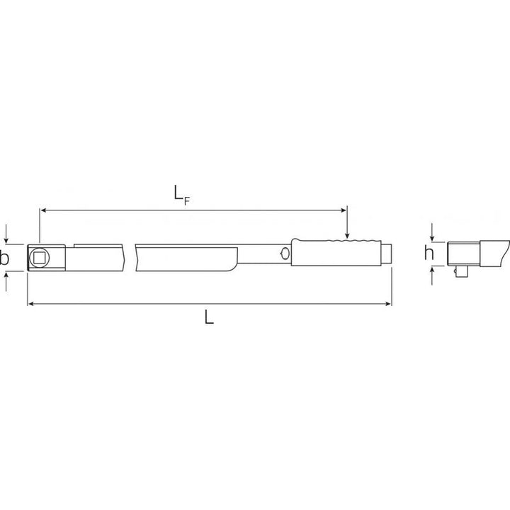 Stahlwille 50200081 721Nf Standard MANOSKOP 3/4" Torque Wrench