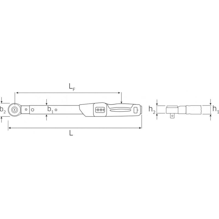 Stahlwille 96503120 730NR Service MANOSKOP torque wrench