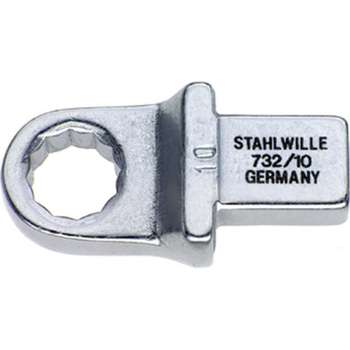 Stahlwille 58221010 Spanner 732/10 Ring insert tool 10 mm, 9x12 mm