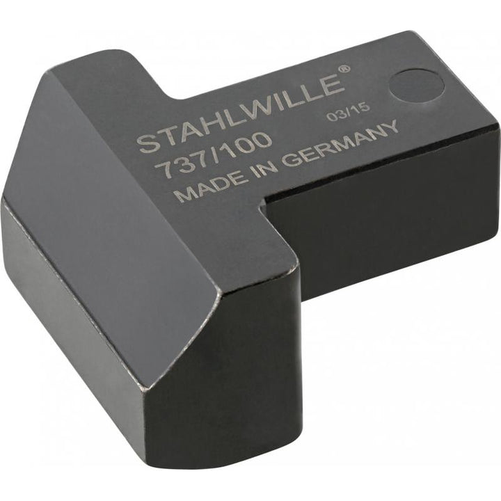 Stahlwille 58270100 737/100 Blank end insert tool, 22x28 mm