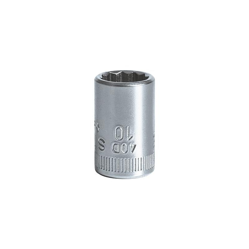 Stahlwille 01030010 40D Bi-Hex 12-pt Socket 10 mm x 1/4 Inch Drive