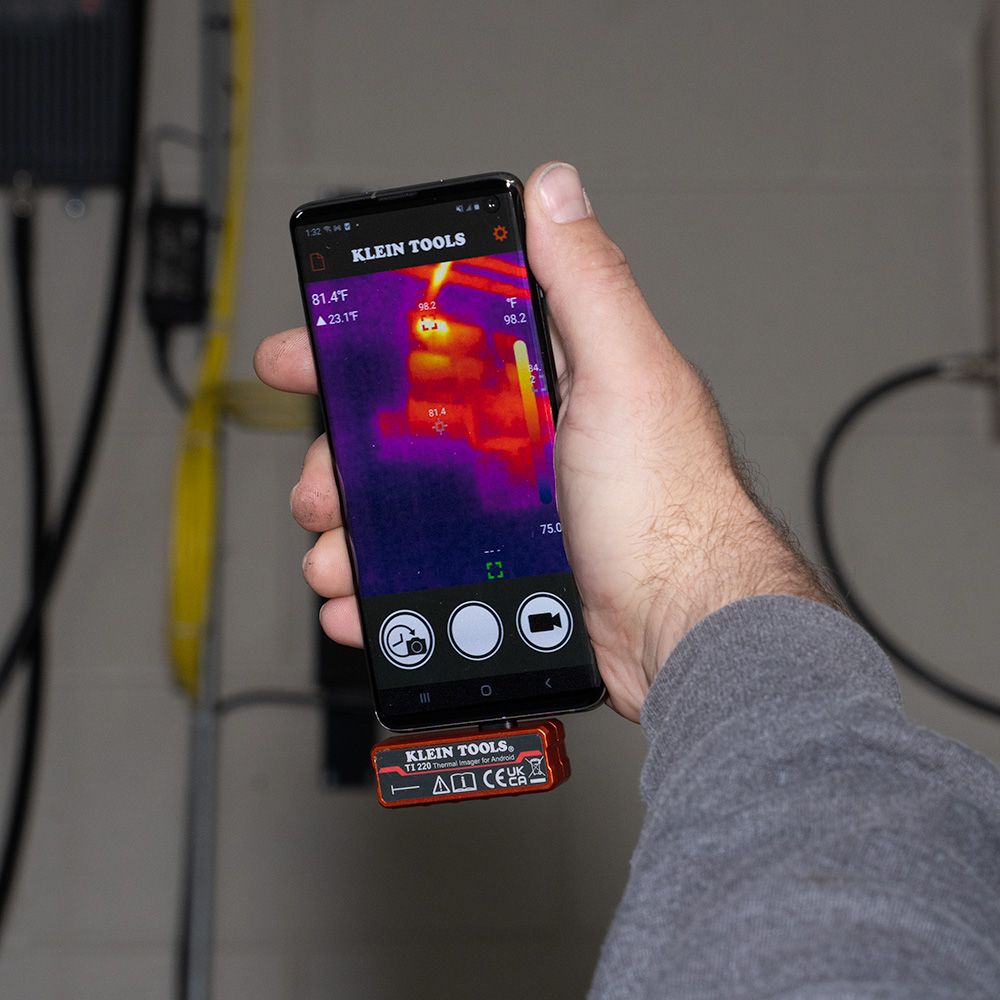 Klein Tools TI220 Thermal Imager for Android Devices