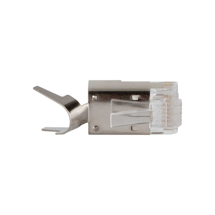 Klein Tools VDV826-705 Pass-Thru Modular Data Plugs, RJ45-CAT6A, Shielded (STP), 50-Pack