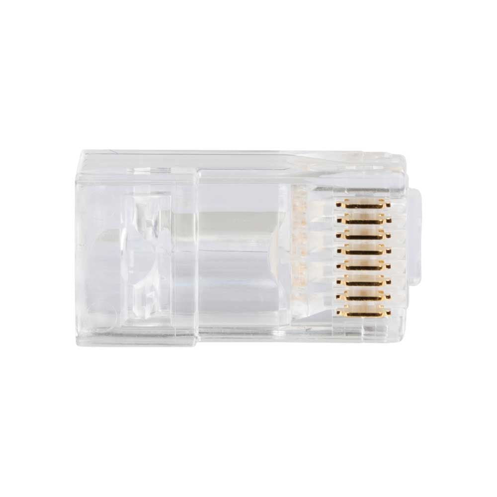 Klein Tools VDV826-764 Pass-Thru Modular Data Plugs, RJ45-CAT6A, UTP 200-Pack