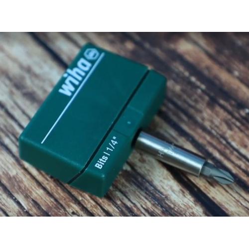 Wiha Tools 71198 7 Piece Slotted and Phillips Pokitpak Insert Set